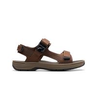 Clarks - 261769057, de los hombres, Dark Brown Lea,