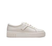 Clarks 261778174, Zapatillas Mujer, Off White Lea, 39.5 EU