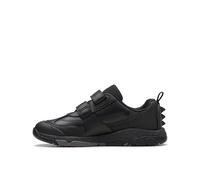 Clarks - 261782897, Oxford Plano Niños, Black Leather,