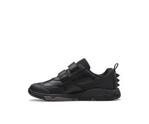 Clarks - 261782897, Oxford Plano Niños, Black Leather,
