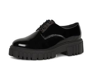 Clarks 261786854, Oxford Mujer, Black Pat, 36 EU