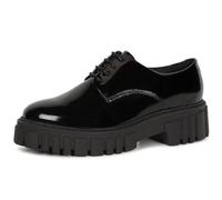 Clarks 261786854, Oxford Mujer, Black Pat, 37 EU