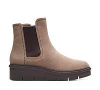 Clarks Airabell Move, Chelsea Barco Mujer, Pebble Suede, 38 EU