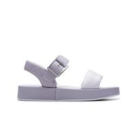 Clarks Alda Strap, Sandalia Mujer, Lilac Combi, 38 EU