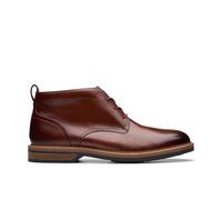 Clarks Aldwin, Botas Modelo Chukka Hombre, Mid Tan Lea, 42 EU