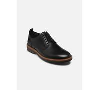 Clarks Aldwin Lace para Hombre, Piel Negra, 42 EU