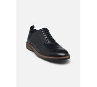 Clarks Shoes, Aldwin Limit, Navy Leather, 8 (Men)