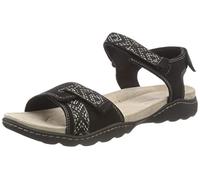Clarks Amanda Sprint, Sandalias Deportivas Mujer, Black SDE, 38 EU
