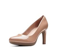 Clarks Ambyr Joy, Bomba Mujeres, Sintético Beige cálido, 10