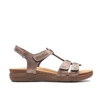 Clarks April Cove, Sandalias deportivas Mujer, Bronce Metálico, 41 EU