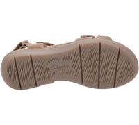 Clarks April Cove, Sandalias deportivas Mujer, Dark Tan Lea, 39.5 EU