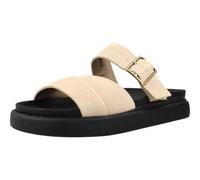 Clarks Aristella Mule, Sandalia Mujer, Ecru Suede, 42 EU