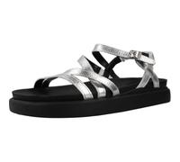 Clarks - Aristella Rose, Sandalia De las mujeres, Silver Metallic,
