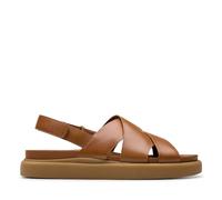 Clarks Aristella Sun, Sandalia Mujer, Tan Leather, 39.5 EU