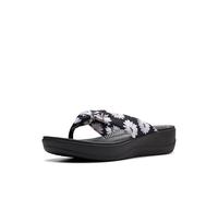 Clarks Arla Glison, Chanclas Mujer, Negro Multi Textil, 38 EU