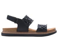 Clarks Arwell Glide, Sandalia Mujer, Black Combi, 36 EU
