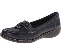 Clarks Ashland Bubble, Mocasín Mujer, Azul Marino, 41 EU Estrecho