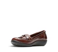 Clarks Ashland Bubble, Mocasín Mujer, Braunes Leder, 43 EU Estrecho