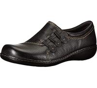 Clarks Ashland Effie, Zapatillas Mujer, Negro, 38 EU