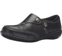 Clarks Ashland Lane Q, Mocasín Mujer, Black, 38 EU Ancho
