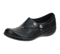 Clarks Ashland Lane Q - Mocasines sin cordones para mujer, color negro, talla 10 N (EE. UU.)