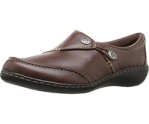 Clarks Ashland Lane Qashland Lane Qashland Lane Qashland Lane Qashland Lane Qashland Lane Q, Mocasines sin Cordones para Mujer, Redwood, 41.5 EU