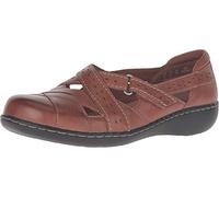 Clarks Ashland Spin Q, Mocasín Mujer, Bronceado, 38.5 EU Estrecho