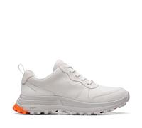 Clarks ATL Trek Free - Zapatos impermeables de nobuck en talla 6, color blanco, White, 39.5 EU