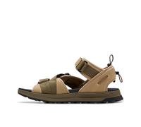 Clarks ATL Trek Tide, Sandalia Hombre, Oakwood Combi, 43 EU
