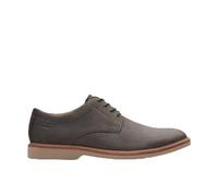 Clarks Atticus Lt Lace Oxford para hombre, gris oscuro (Dark Grey Nubuck), 44.5 EU