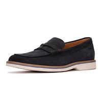 Clarks Atticus LT Slip, Mocasín Hombre, Azul Marino Ante, 44 EU