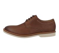 Clarks Atticus Ltlace, Oxford Hombre, Dark Tan Lea, 41 EU