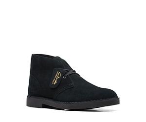 Clarks Atticuslthigtx - G, Barco Chukka Hombre, Piel Negra, 43 EU