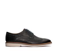 Clarks Atticusltlimit, Oxford Hombre, Black Leather, 39.5 EU