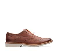 Clarks Atticusltlimit, Oxford Hombre, Dark Tan Lea, 44 EU