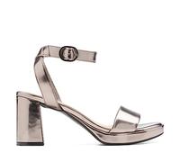 Clarks Bahía Ambyrlyn, Bomba Mujer, Metal sintético, 41 EU