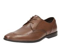 Clarks Bampton Limit, Zapatos de Vestir Hombre, Marrón (Tan Leather), 44.5 EU