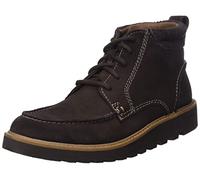 Clarks Barnes Mid, Botas de Moda Hombre, Gamuza marrón Oscuro, 41 EU