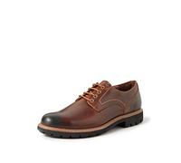 Clarks Batcombe Hall Derby - Zapatos de Cordones para Hombre, Marrón (Dark Tan Lea), 45 EU