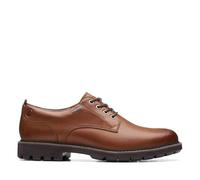 Clarks Batcombetiegtx, Oxford Hombre, Black, 42.5 EU
