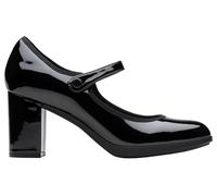 Clarks Bayla Lily, Black Pat, 7.5 UK, Pat Negro, 41.5 EU