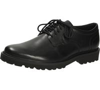 Clarks Berwick Lace - Zapatos de Piel para Hombre, Color Negro, Talla 7.5, Piel Negra, 41.5 EU