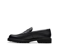 Clarks Berwick Lo, Cuero Negro, 8.5 UK, Piel Negra, 42.5 EU