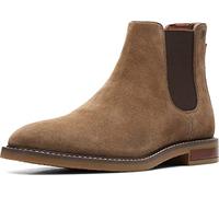 Clarks Bota Chelsea Jaxen para hombre, Marrón (Brown Suede), 41.5 EU