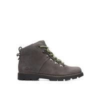 Clarks Bota de combate Heath Hike K para bebé, gris, 25 EU
