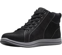 Clarks Bota de Tobillo Breeze Glide para Mujer, Negro, sintético, 37.5 EU