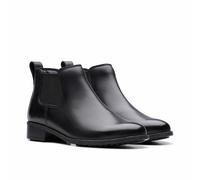 CLARKS Havisham Top Black Leather 39