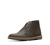 Clarks Bushacre 2, Botas Modelo Chukka Hombre, Cera de Abeja, 45 EU Ancho