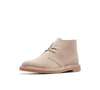 Clarks Botas Chukka Bushacre 3 para hombre, gamuza Sand Interest, 15, Sand Interest Suede, 49.5 EU