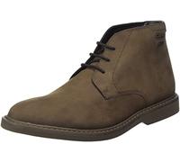 Clarks Botas Chukka Desert para hombre, Nub marrón oscuro, 45 EU
